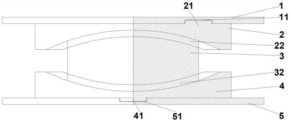 Friction pendulum support with horizontal rotating function for building