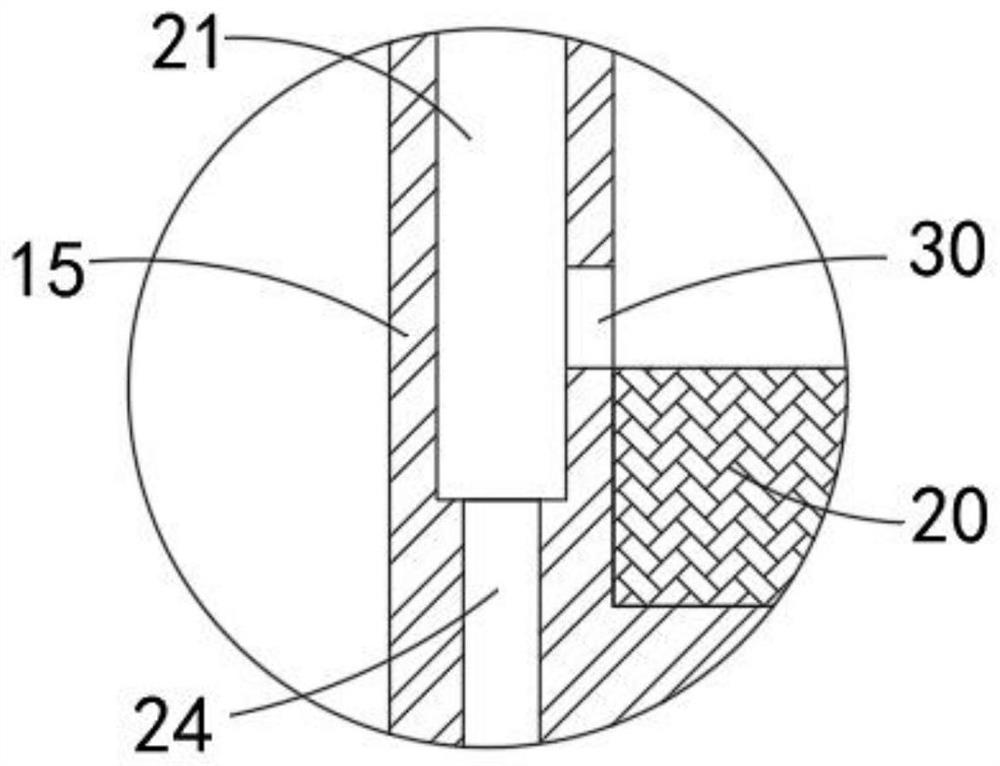 Raw material cleaning and fine crushing treatment equipment for plastic processing