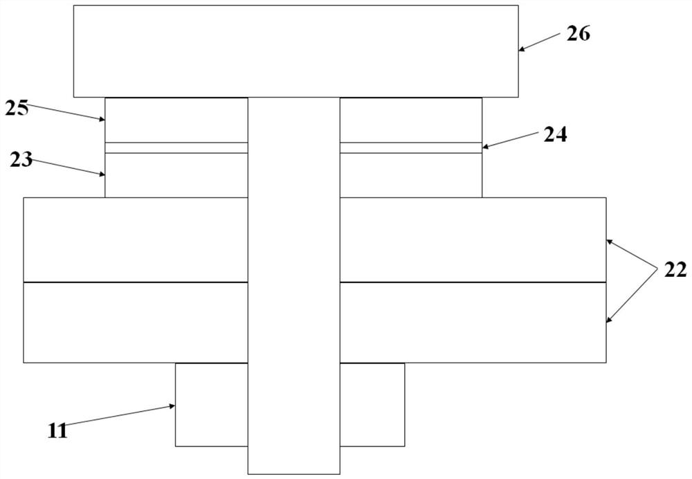 Intelligent gasket with piezoelectric sensor for bolt pre-tightening force test and preparation method of intelligent gasket