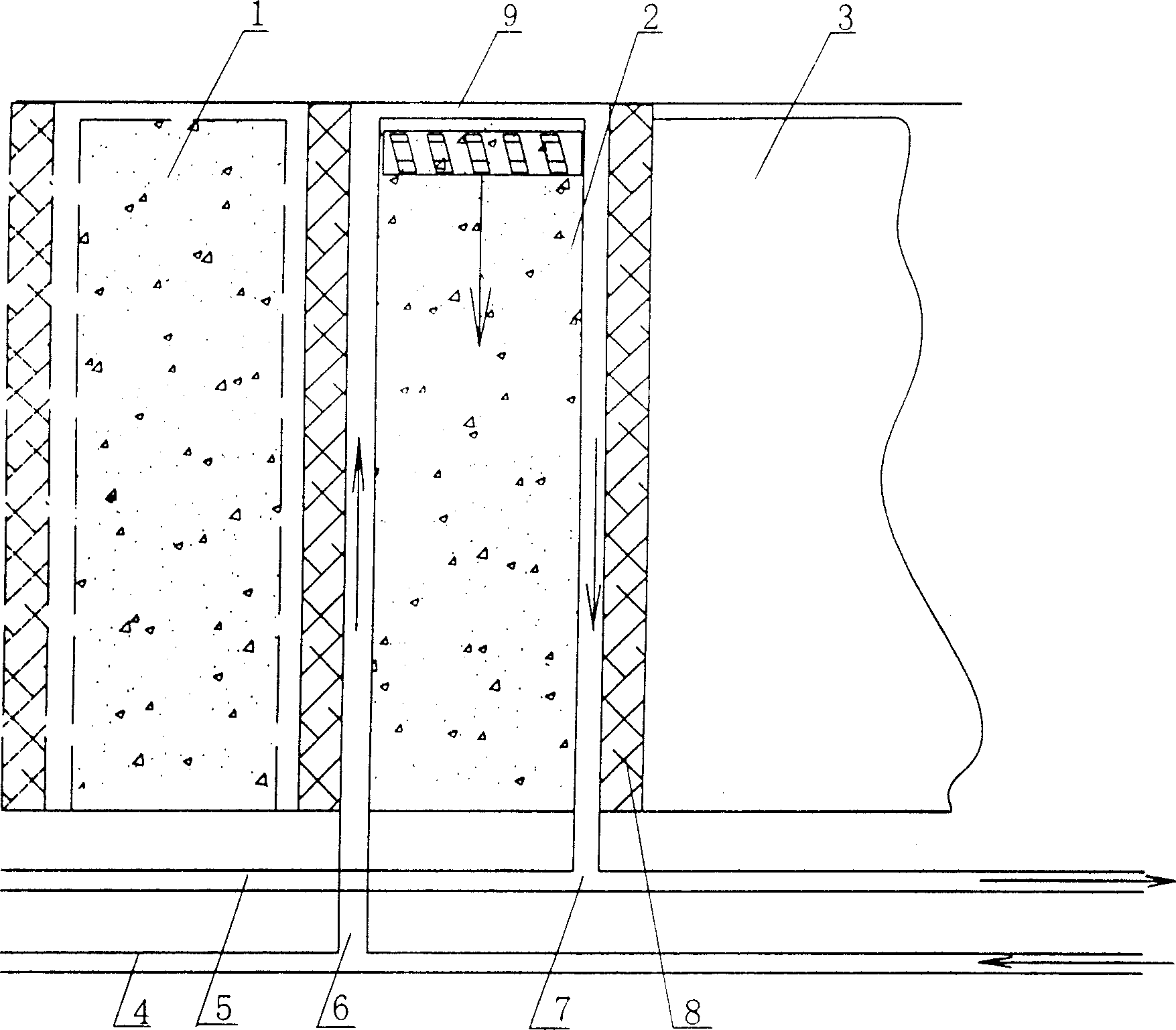 Mining producing method for synchronous excavation and mining drift multiplying