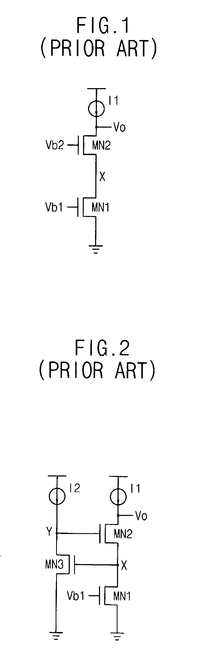 Regulated cascode circuits and CMOS analog circuits include the same