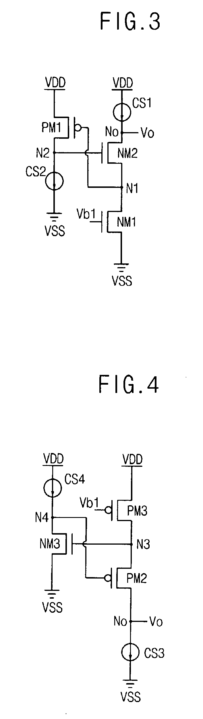 Regulated cascode circuits and CMOS analog circuits include the same