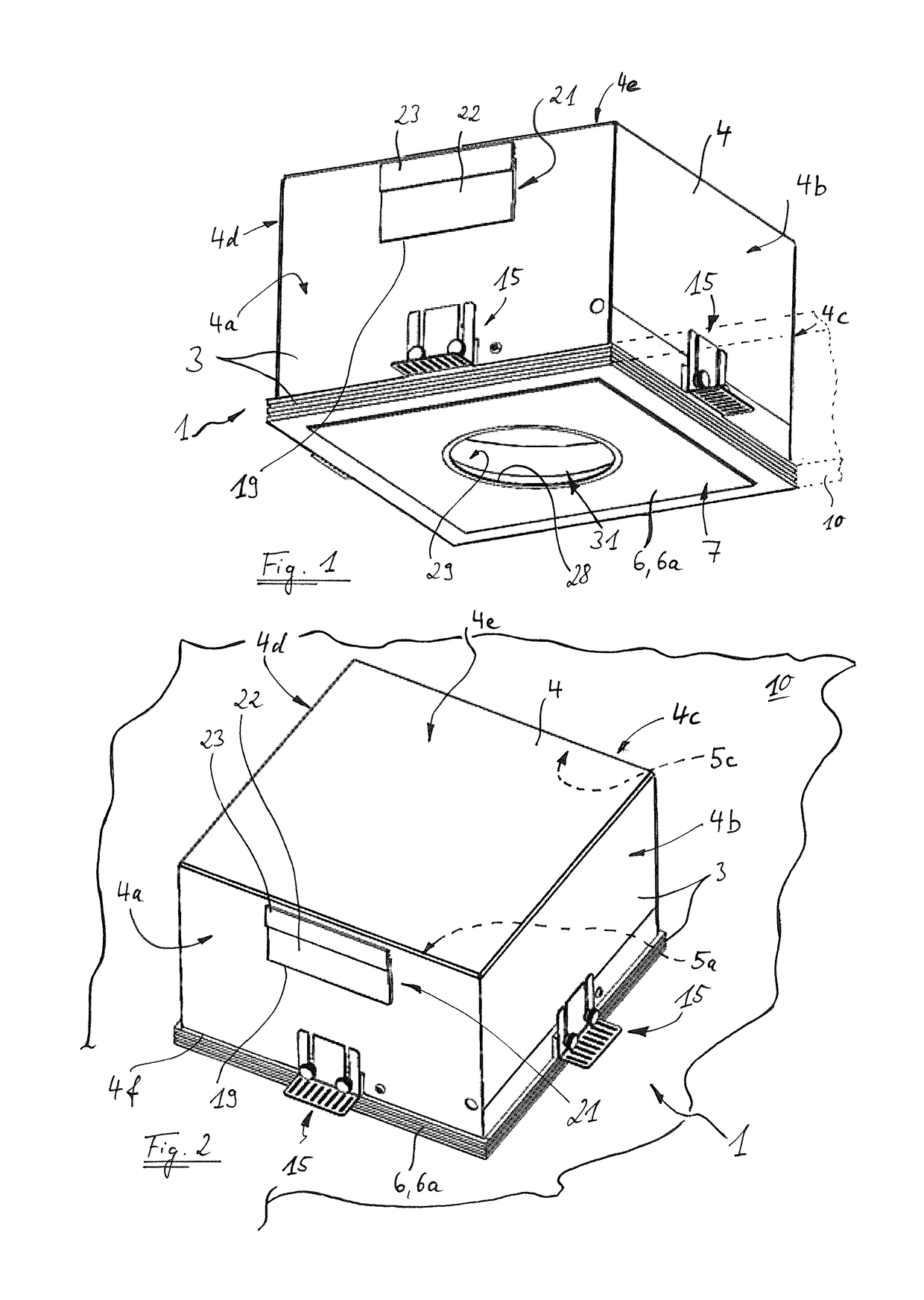 Lighting arrangement and method for constructing a lighting arrangement