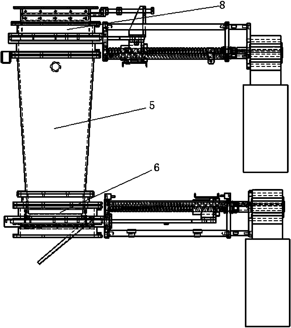 A kind of marine garbage carbonization treatment equipment and its treatment process