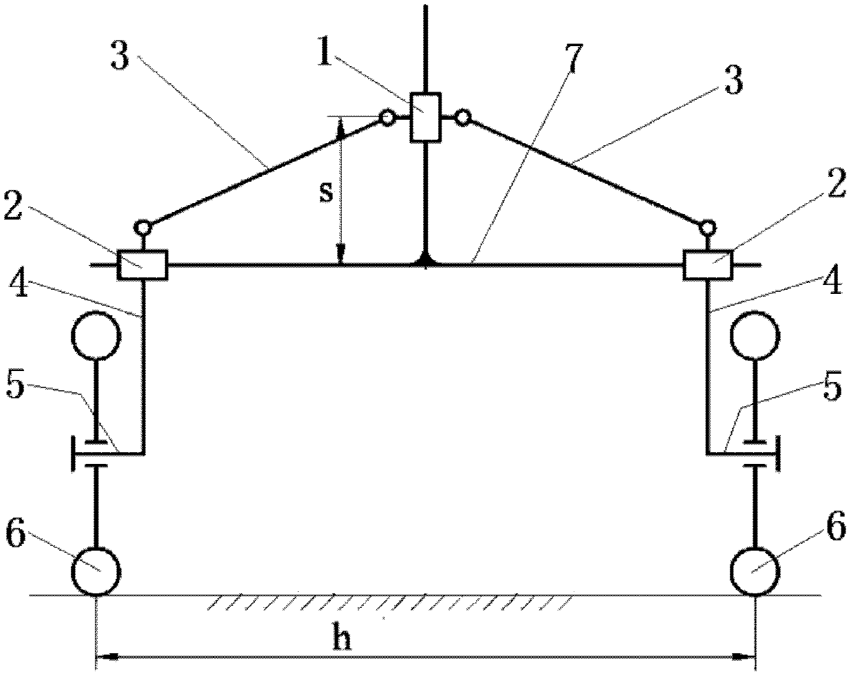 Wheel track adjustable agricultural vehicle chassis