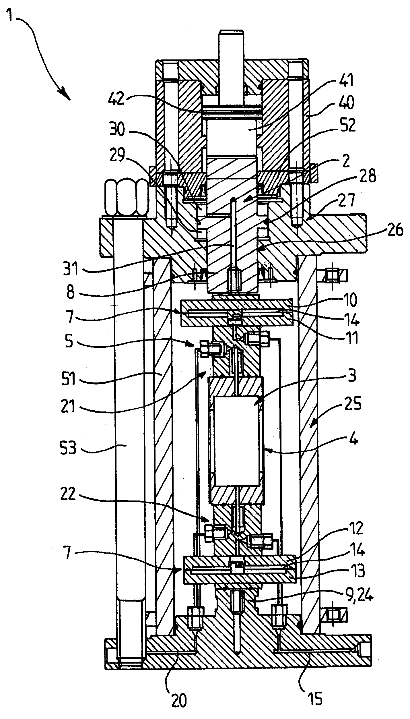 Triaxial cell for the testing of geomaterials in compression and in tension