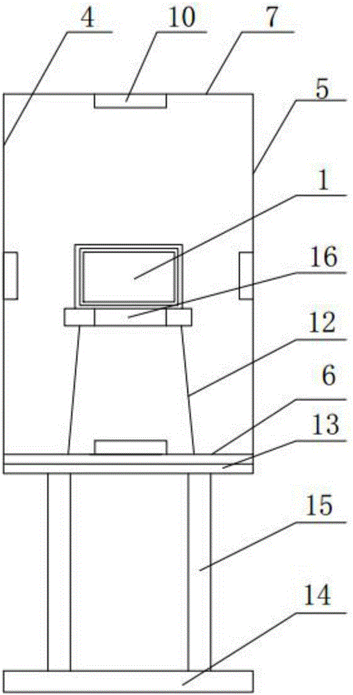 Vibration reduction loudspeaker box system