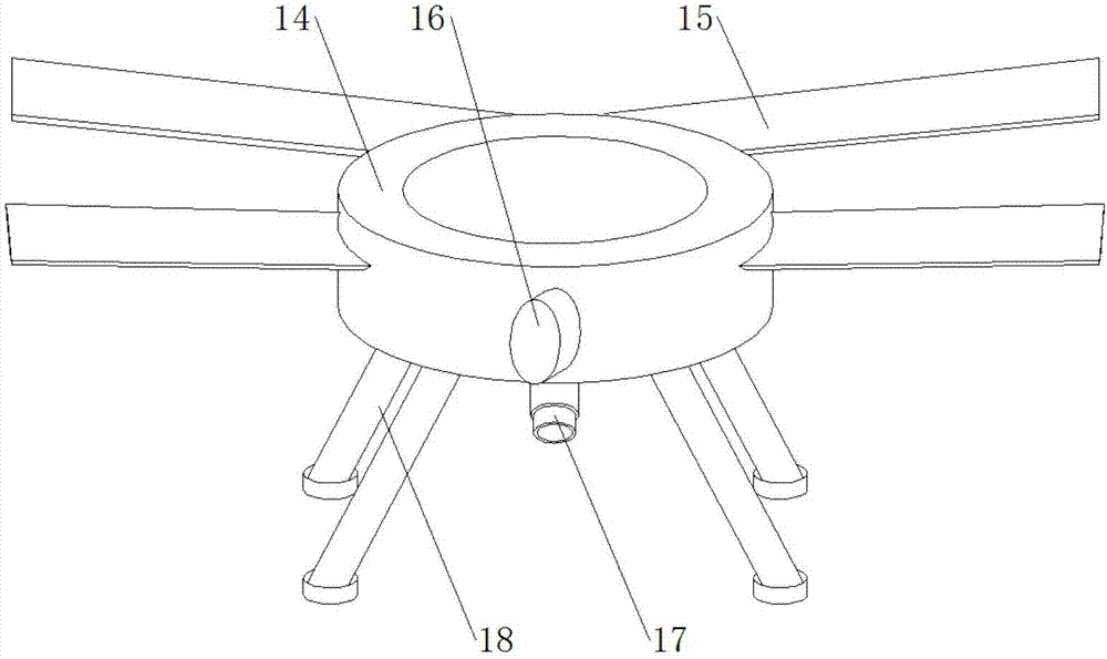 Unmanned aerial vehicle controller having aerial photographing function