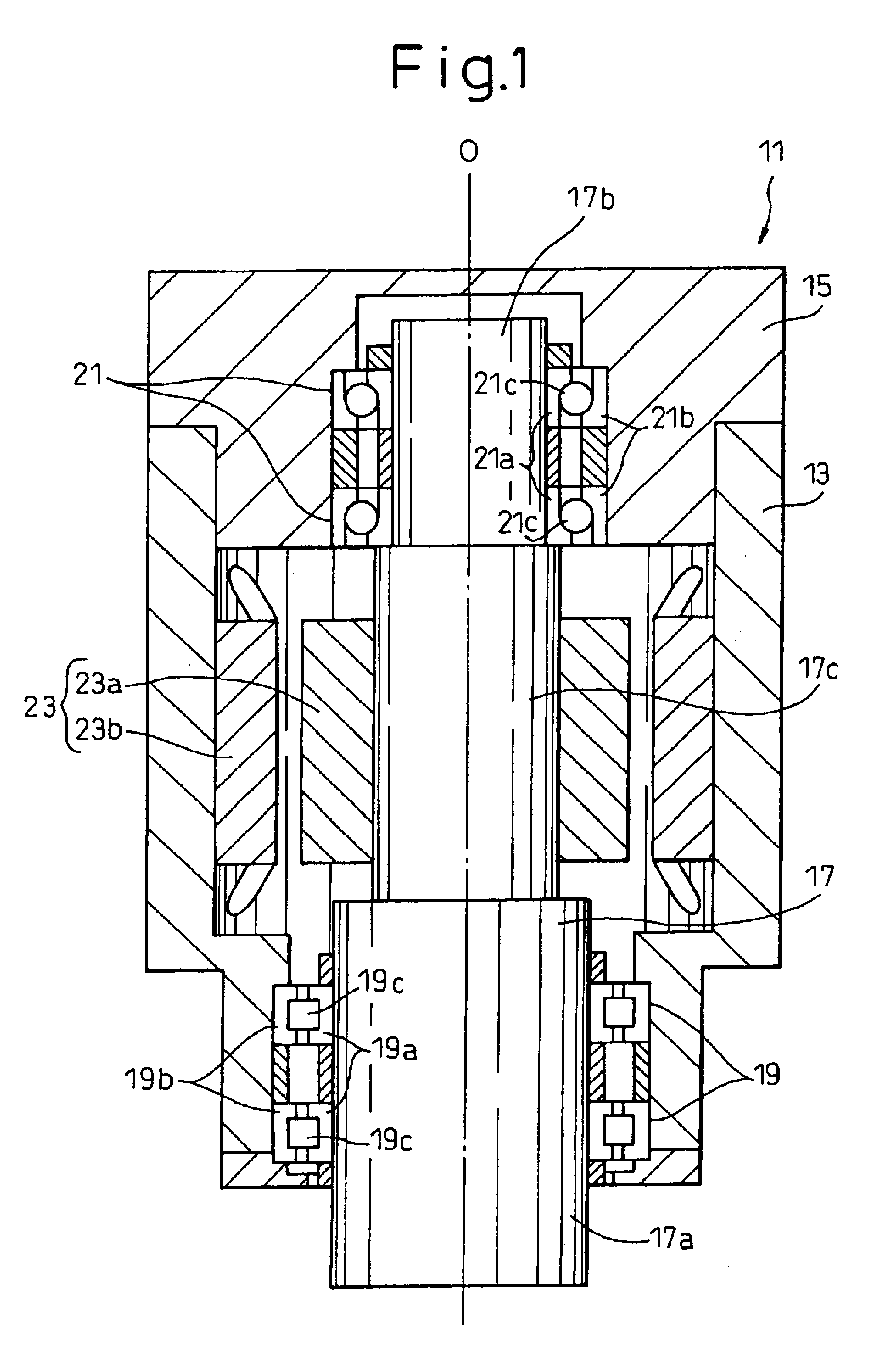 Rotating shaft apparatus