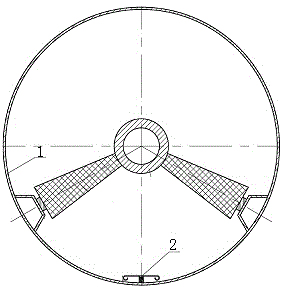 Flat plate type particle capturing apparatus and power transmission and transformation equipment