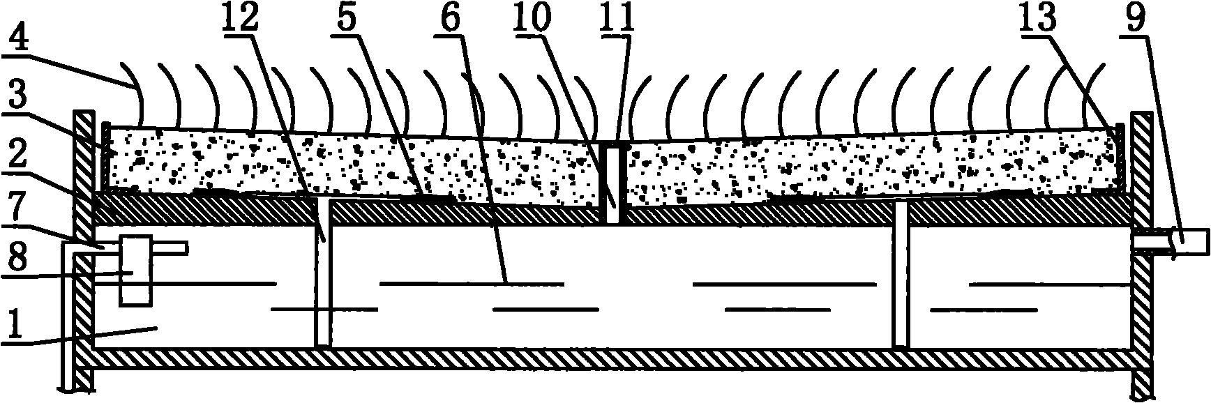 Ecological greening system of building