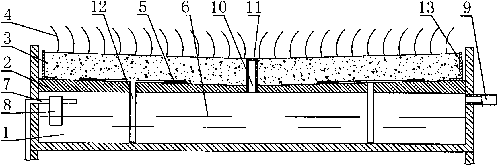 Ecological greening system of building