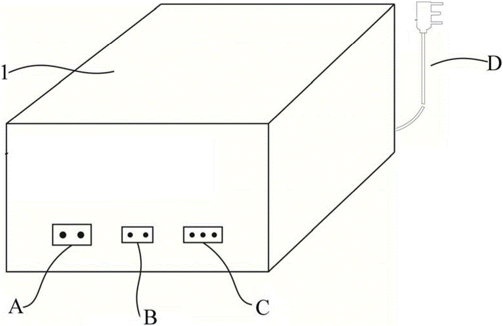 Automatic test device for heating seat rings of toilet bowls