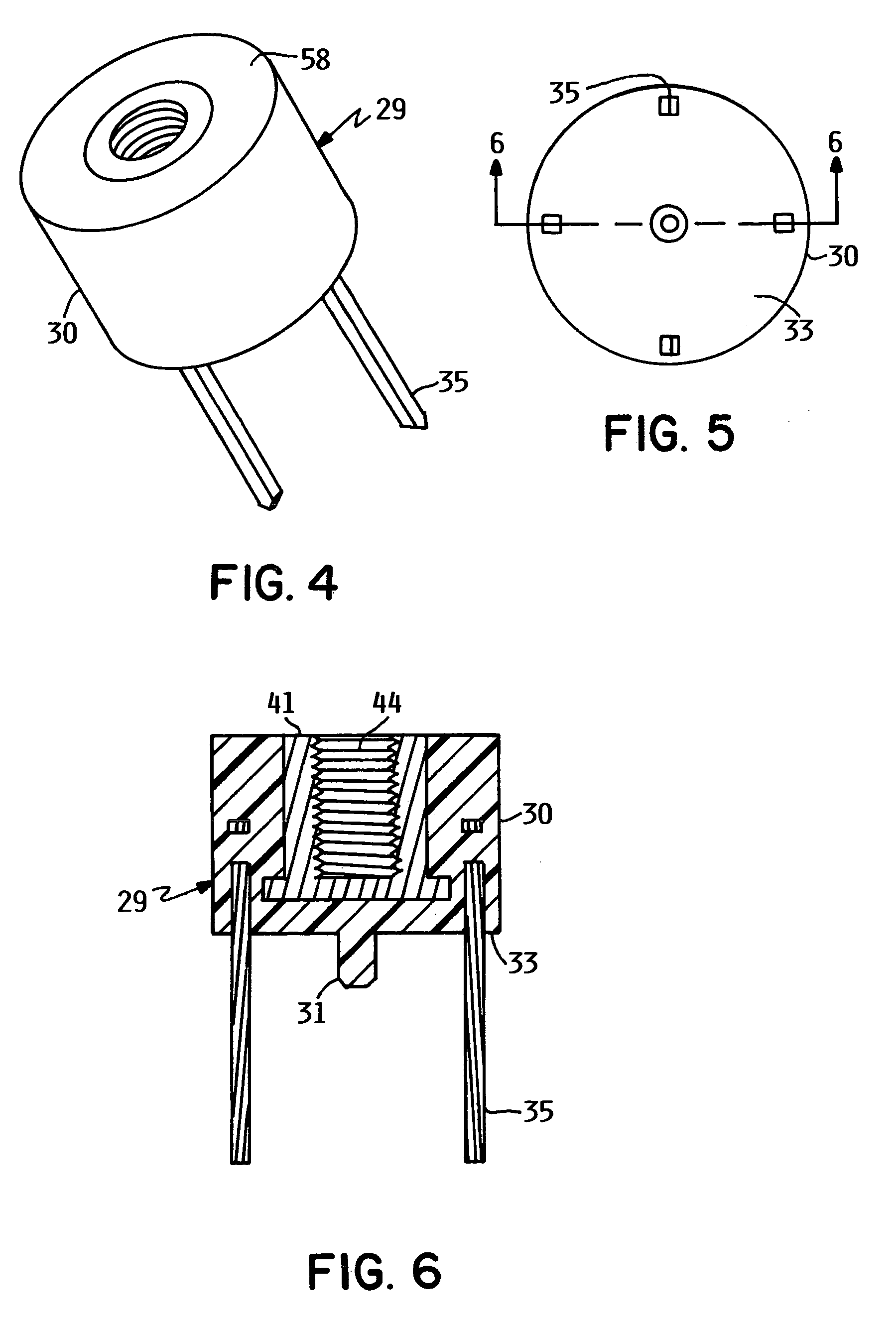 Pin mounted circuit board retainer