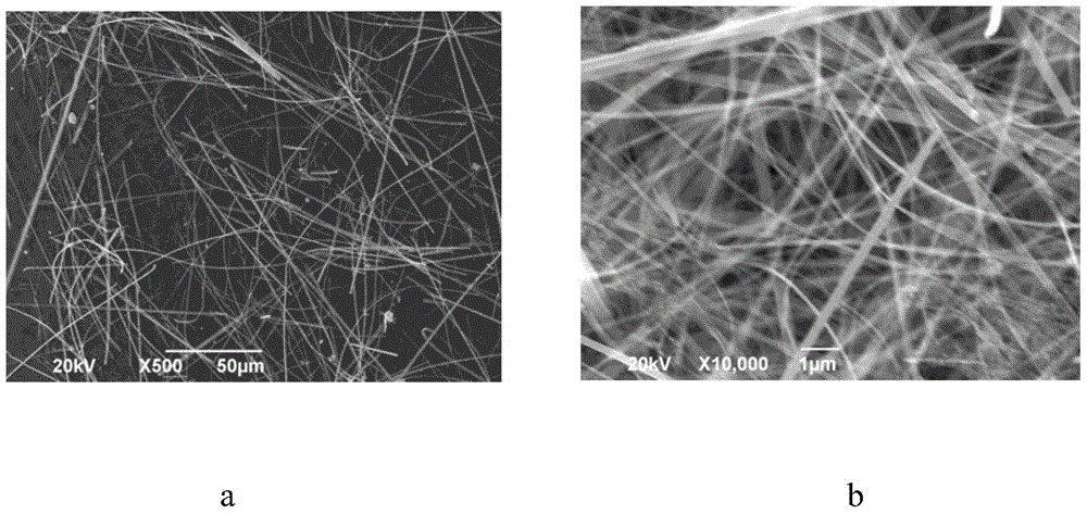 A strontium-doped lavo  <sub>3</sub> Preparation method of nanowire and gas sensor thereof