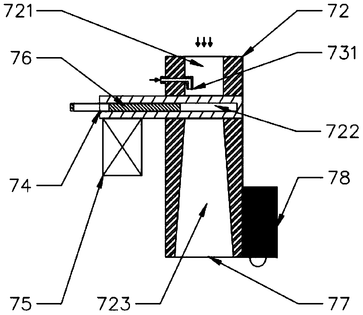 Smog soap bubble generation device and method