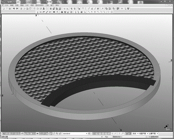 Construction method of checker brick block for hot blast stove based on bim technology