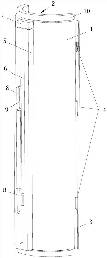 Anti-lodging system for maize in plot breeding test field