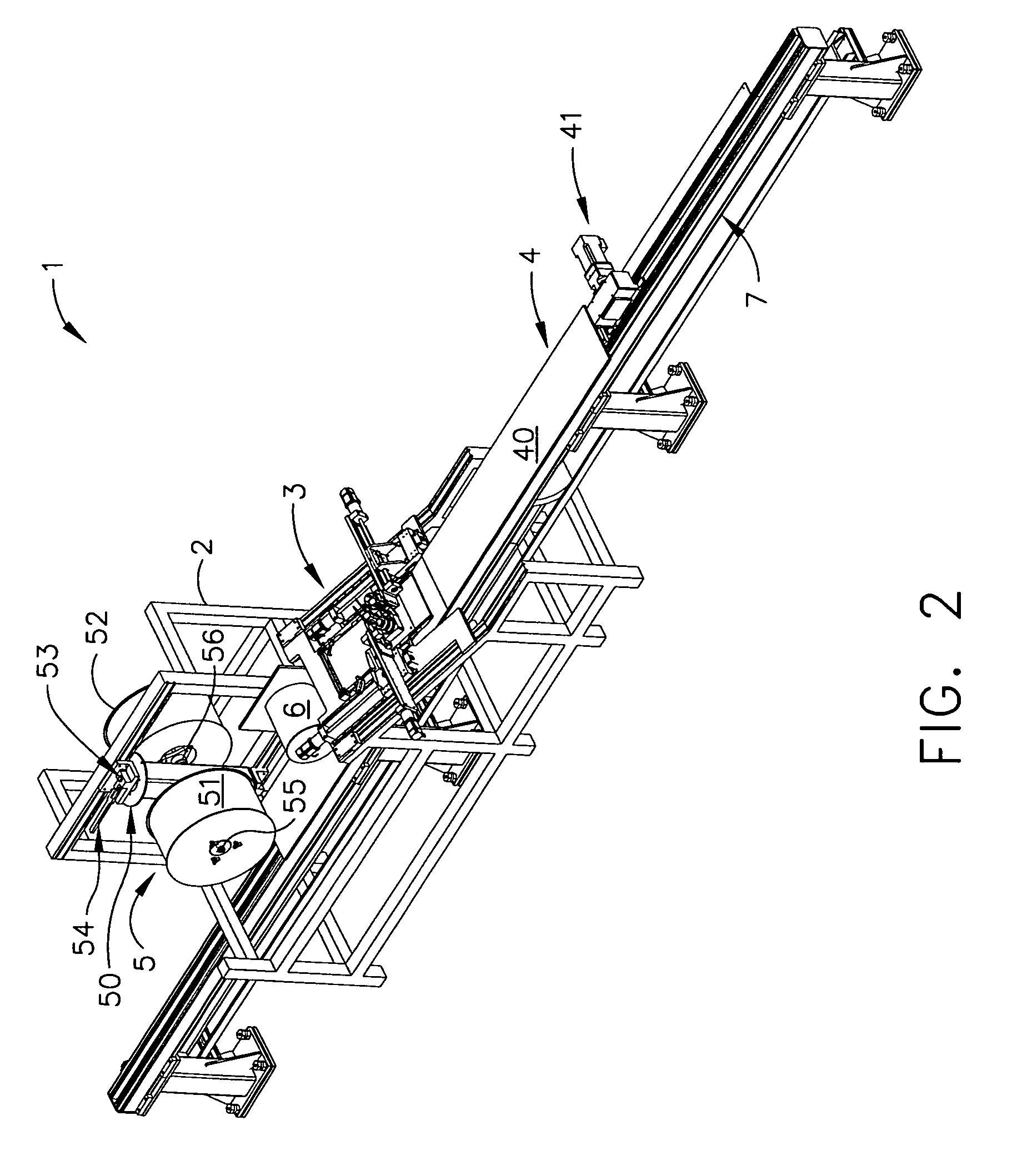 Apparatus and method for composite material trim-on-the-fly