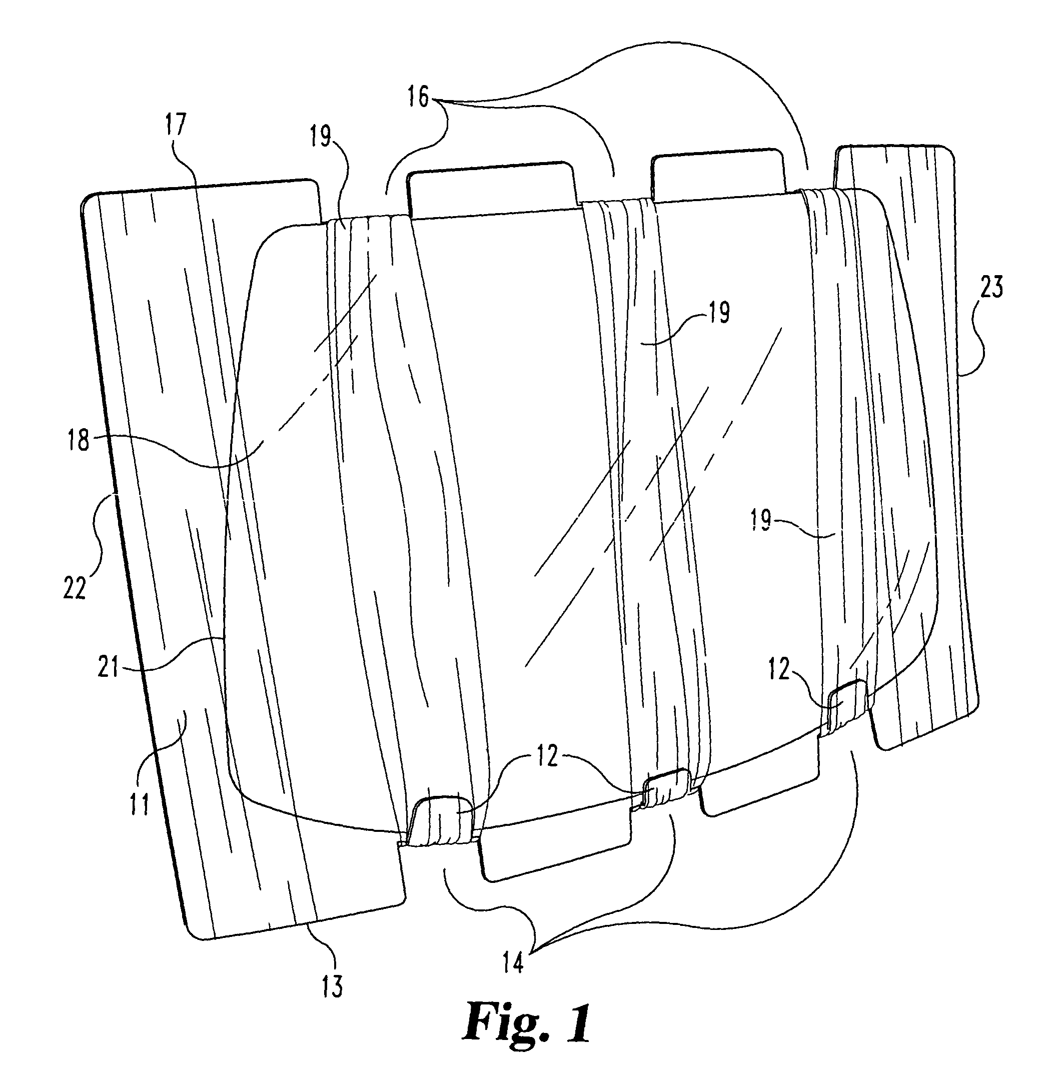 Shipping package system for fragile panels