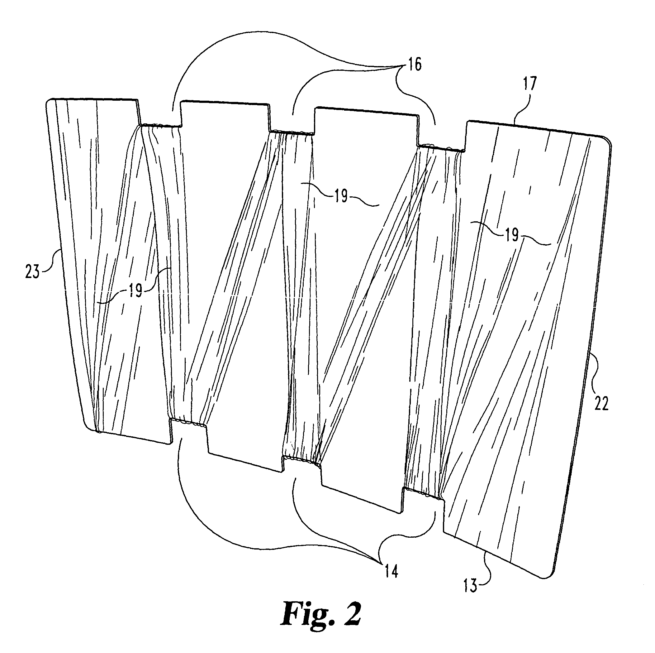 Shipping package system for fragile panels