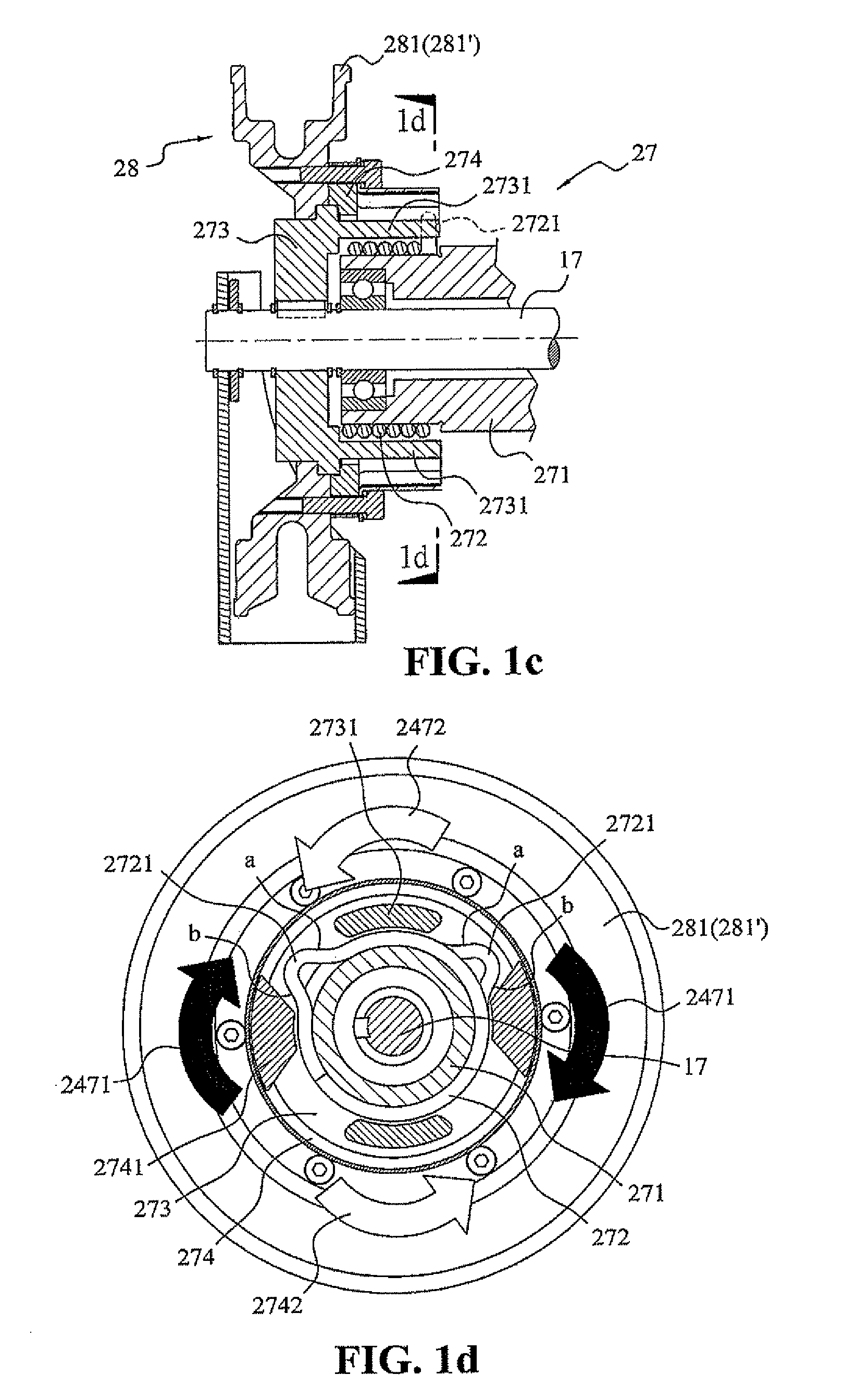 Door operator of fireproof door