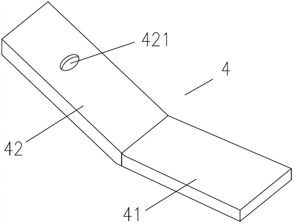 Installation method of shunt module cabinet body upper support frame piece and positioning tool for installation