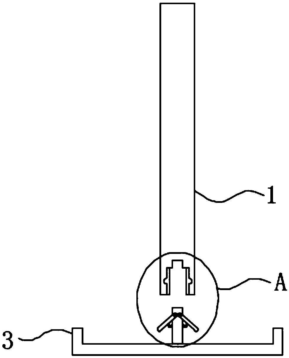 An urban viaduct construction enclosure structure and its installation method