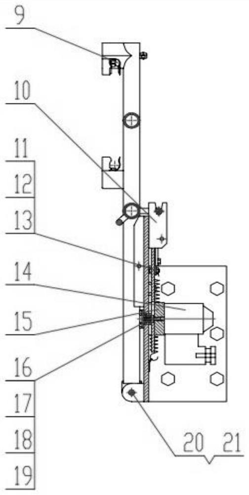 Vehicle-mounted steel wire rope dragging device and using method