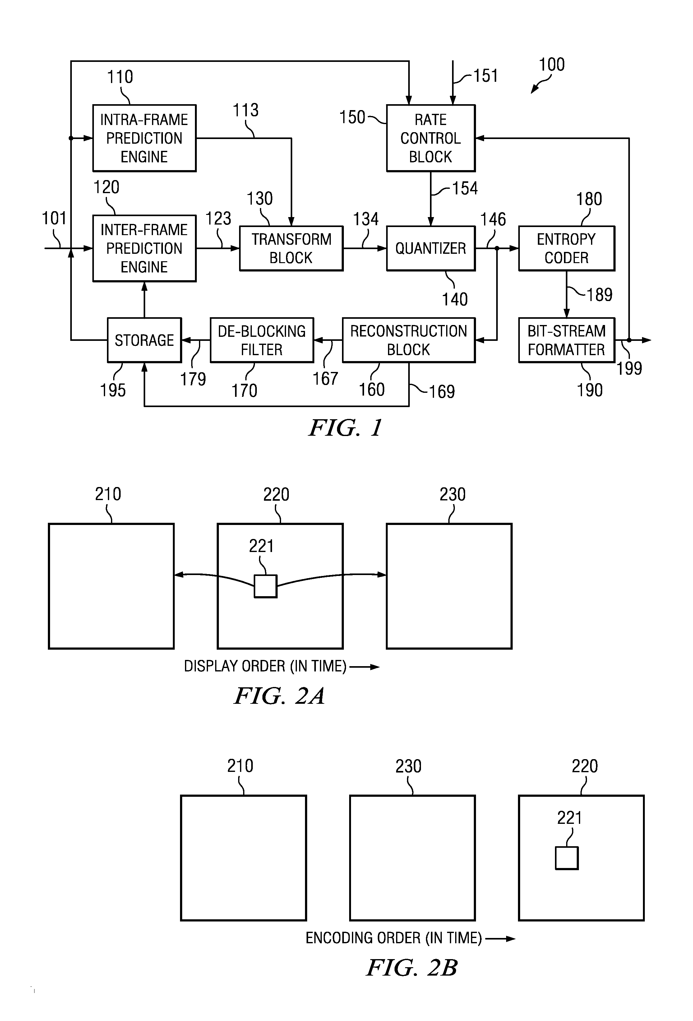 Reducing computational complexity when video encoding uses bi-predictively encoded frames