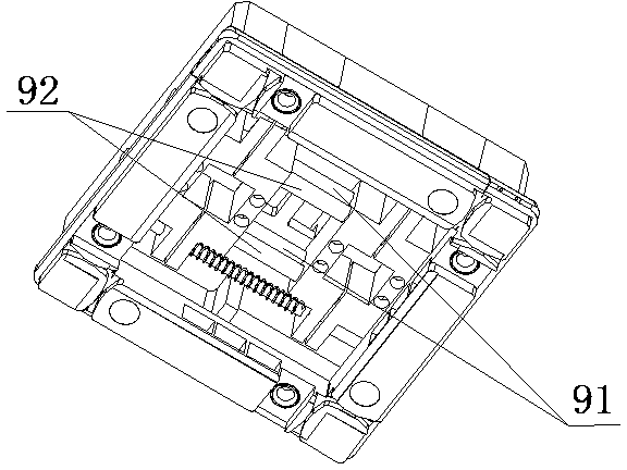 Non-stick tool with two mutual inductors placed on tray