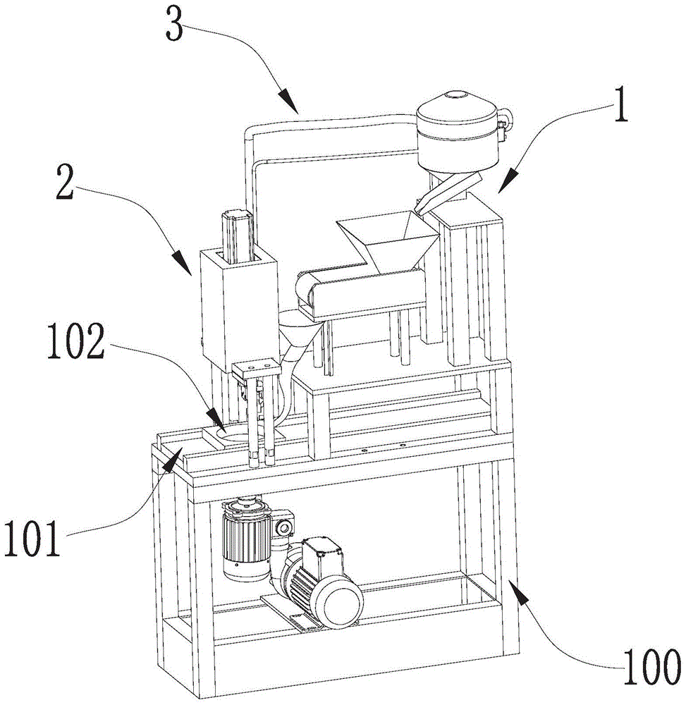 Grinding wheel preparation and spreading device capable of absorbing sand