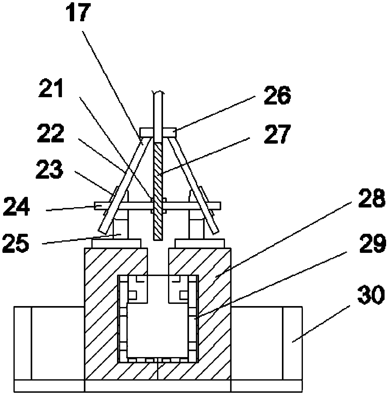 Perfume glass bottle processing apparatus