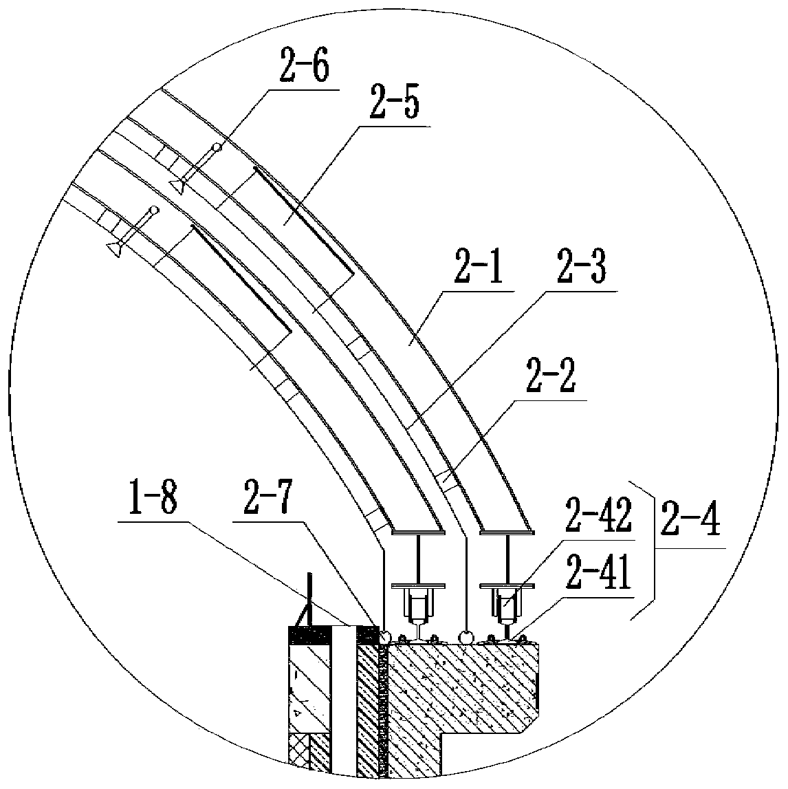 Efficient and environment-friendly silicon carbide smelting furnace