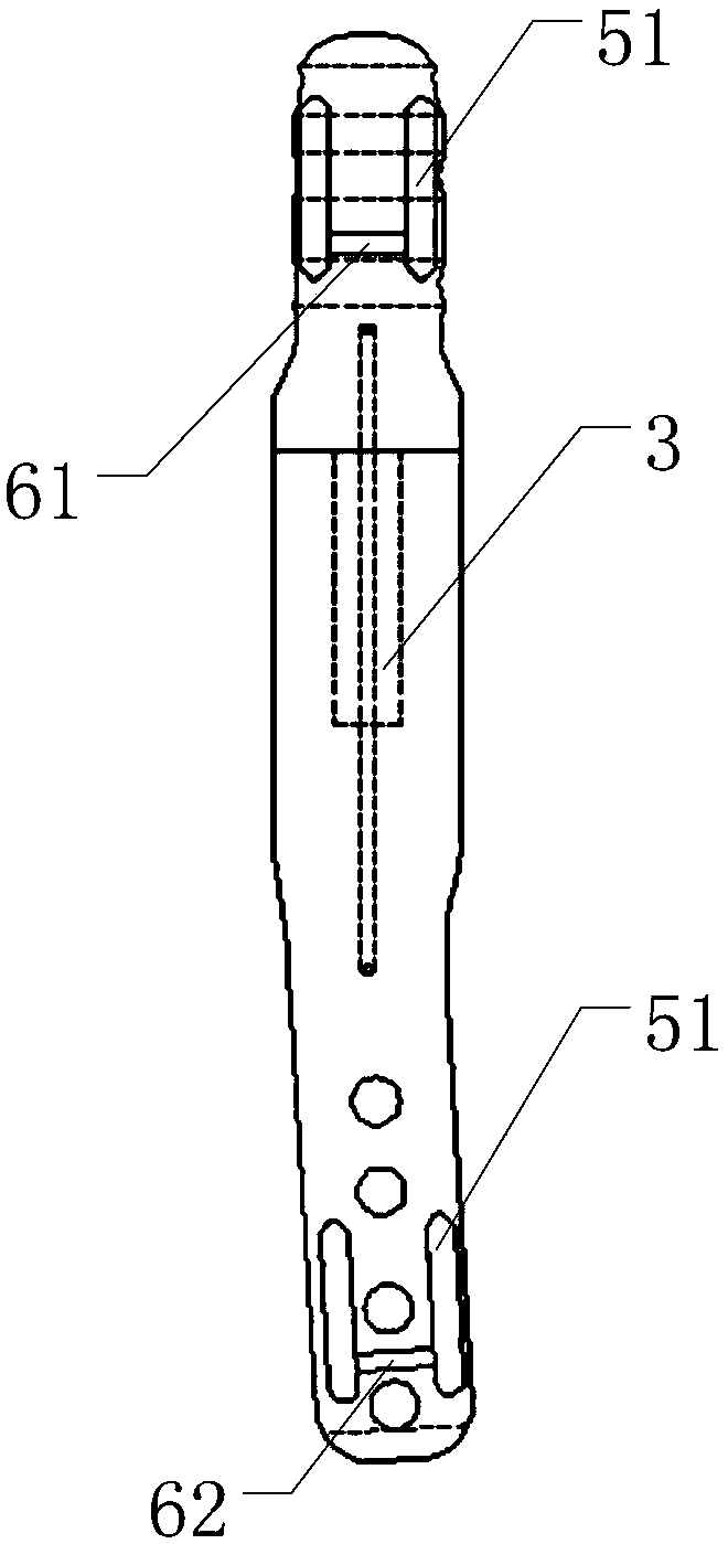 Ulnoradial far end front arm rotary prosthesis