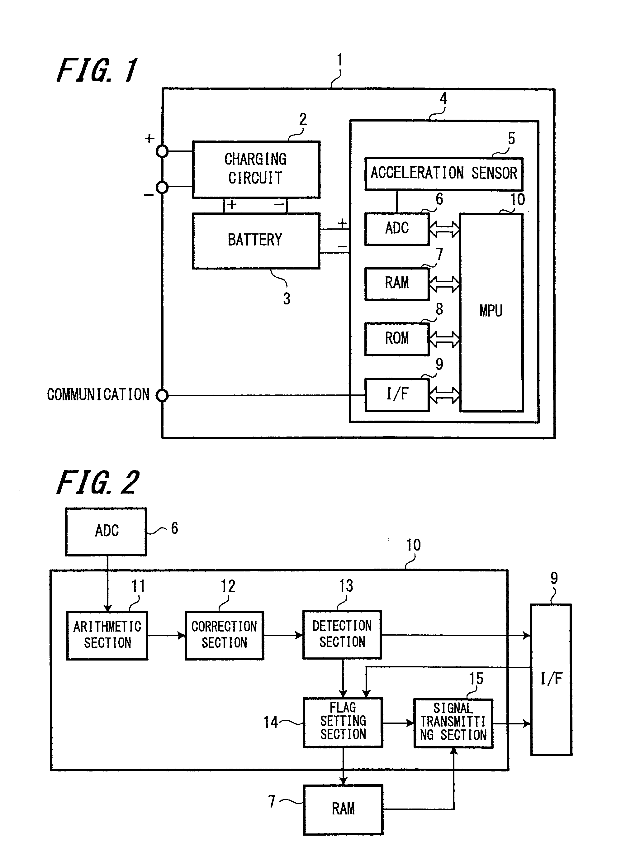 Relocation detection method and relocation detection unit