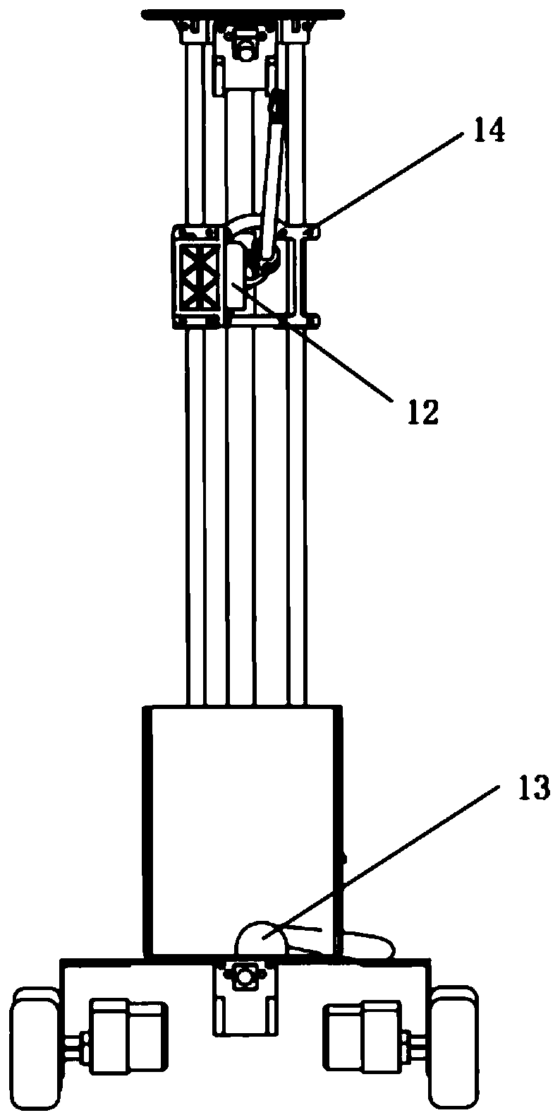 Pepper spraying robot and control method thereof