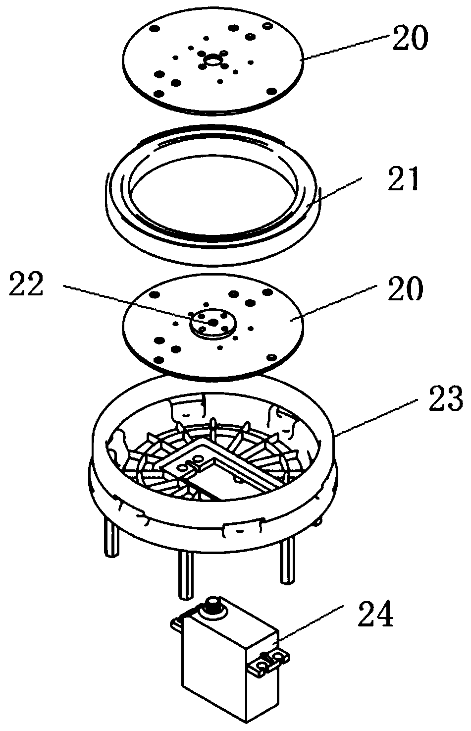 Pepper spraying robot and control method thereof