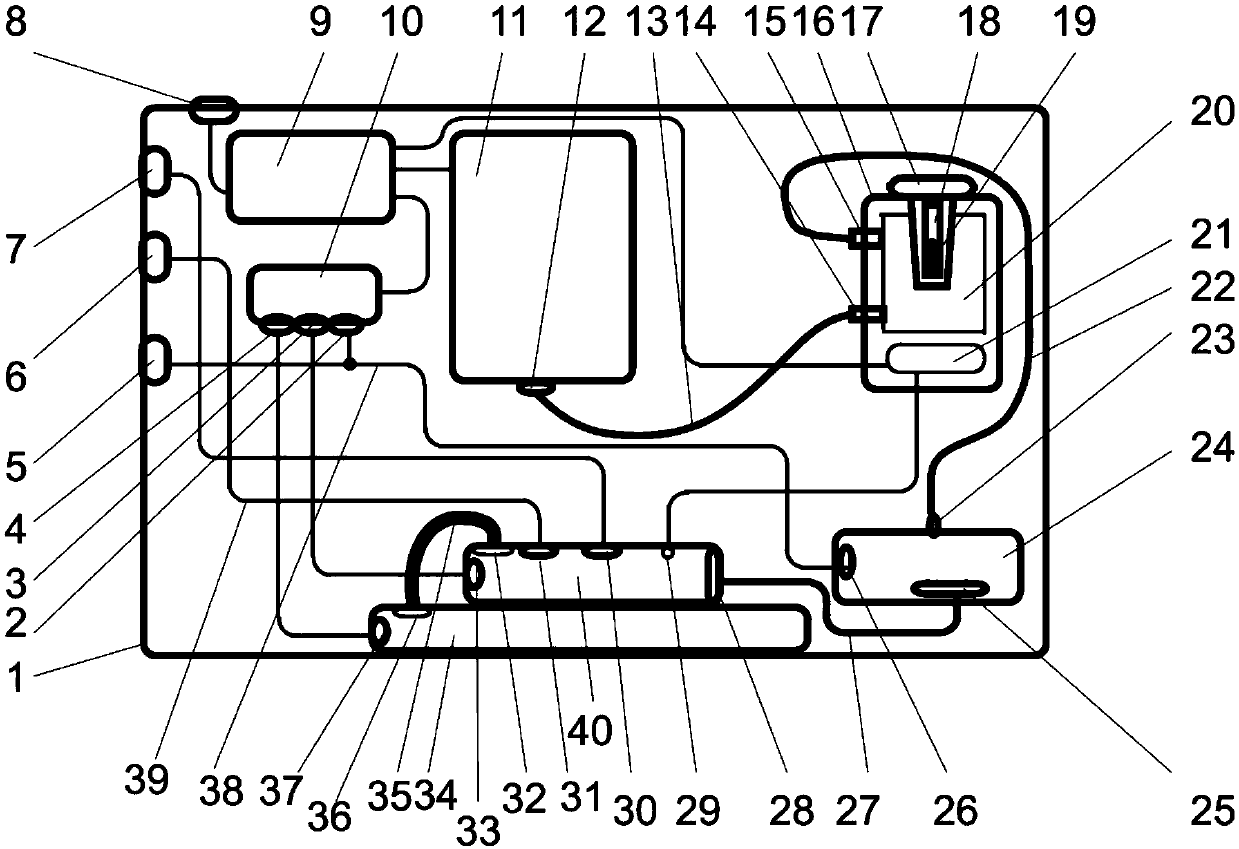 Cryopreserved whole blood analysis method based on time-domain resolution super-continuum integrated spectrum