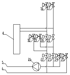 Modularized integrated control pipeline solar ground-source heat pump system