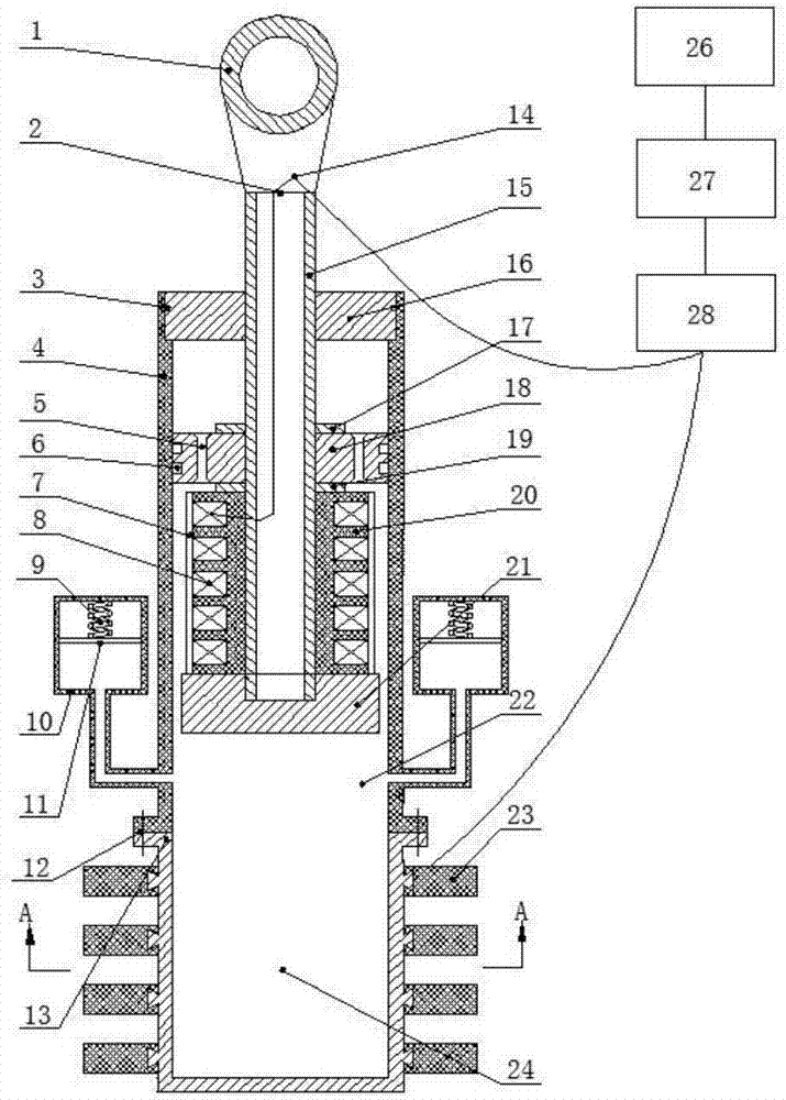 Magnetorheological fluid damping vibration isolator