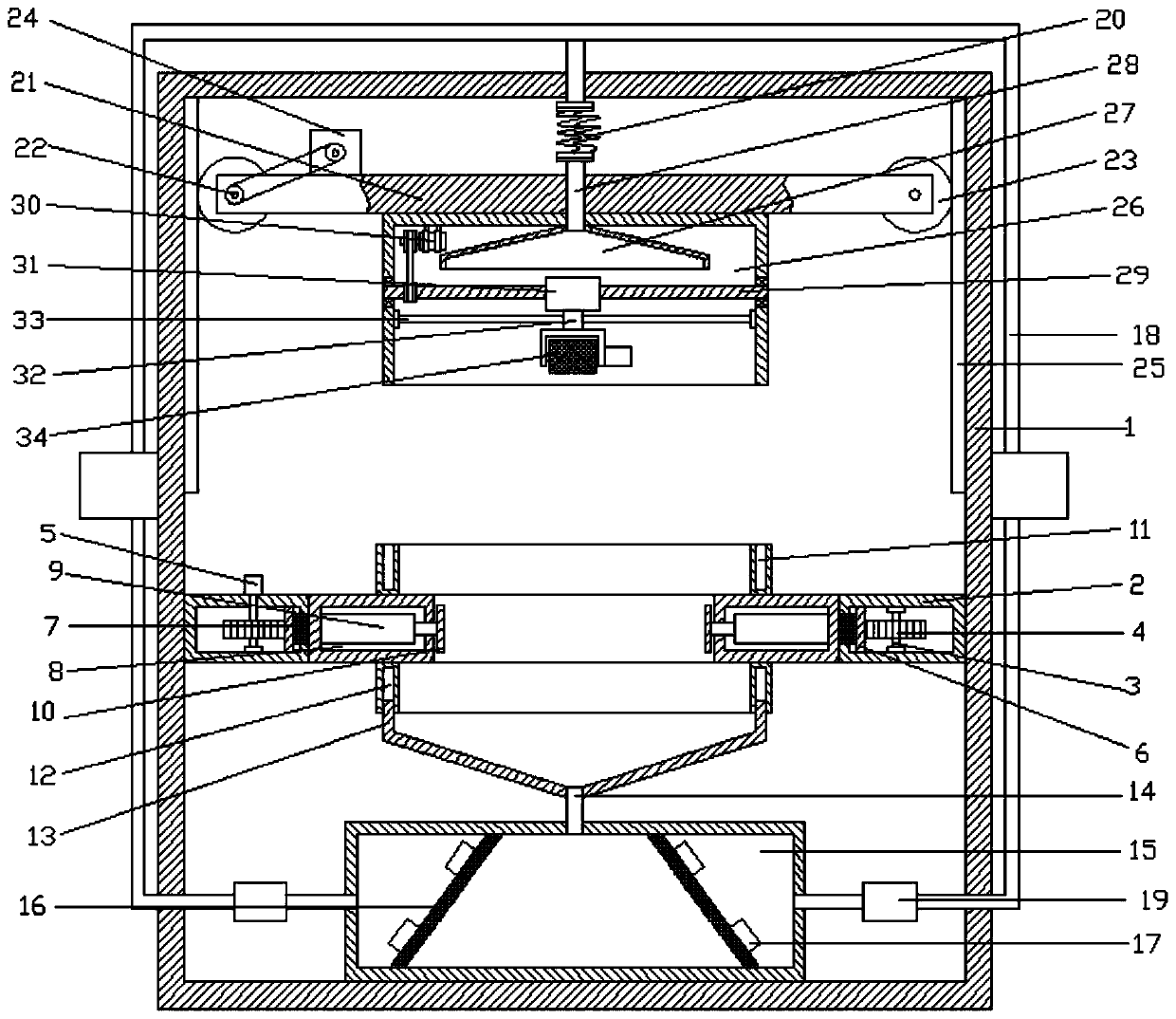 Shell surface polishing equipment for appliance processing