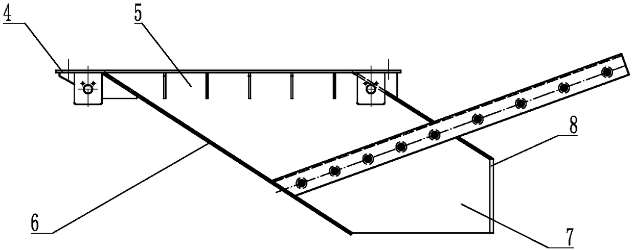 Feeder capable of reversely conveying materials, dropping materials from inclined side, reducing interferences and dynamically weighing and metering