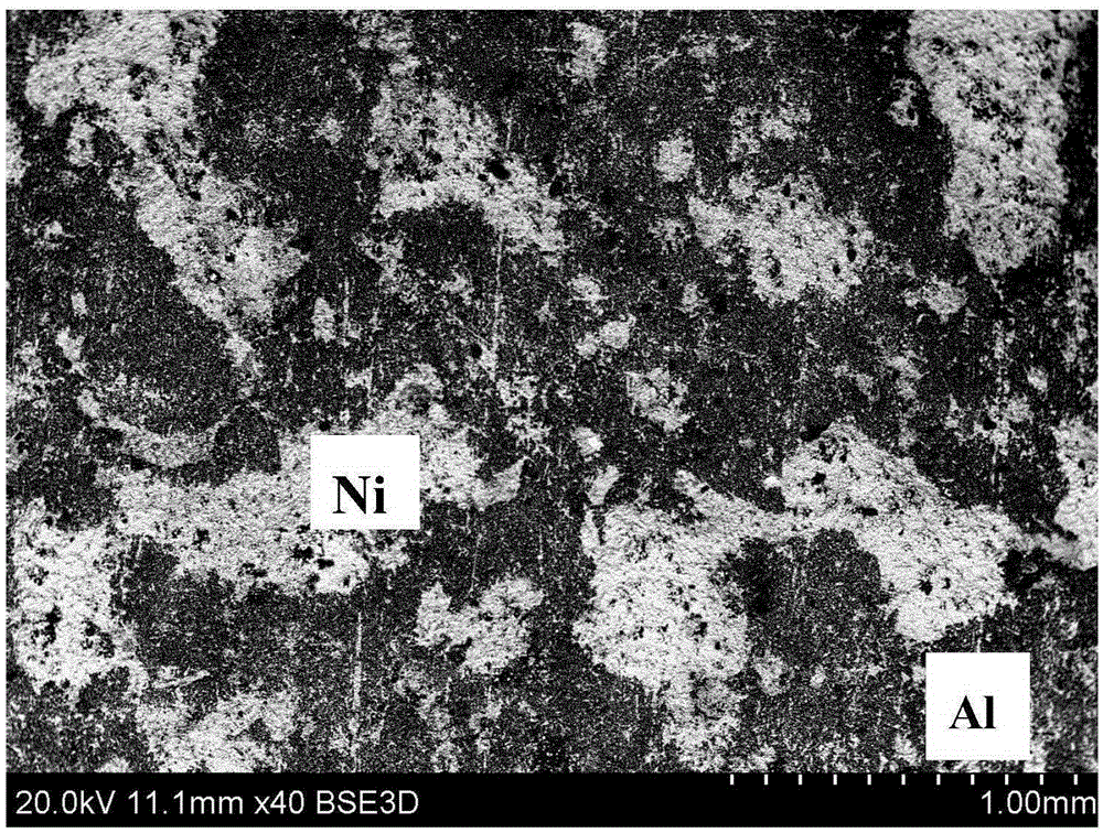 Pure aluminum surface treatment method for aluminum/nickel diffusion bonding