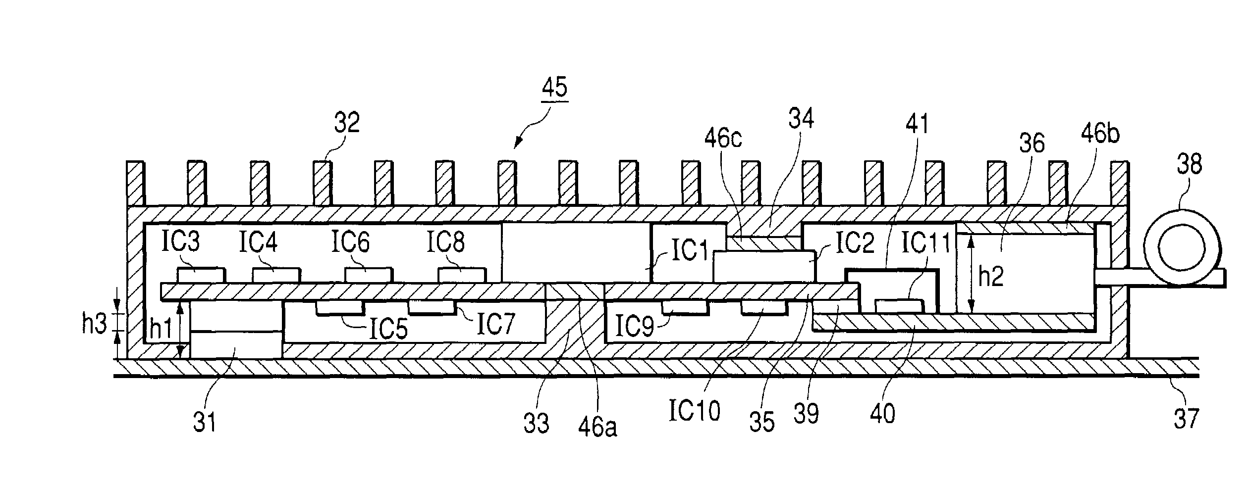 Optical communication device, optical transmitter, optical transmitter-receiver, and optical transmission system