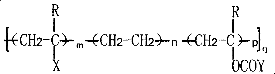 Functional olefin copolymers and its preparing process and application