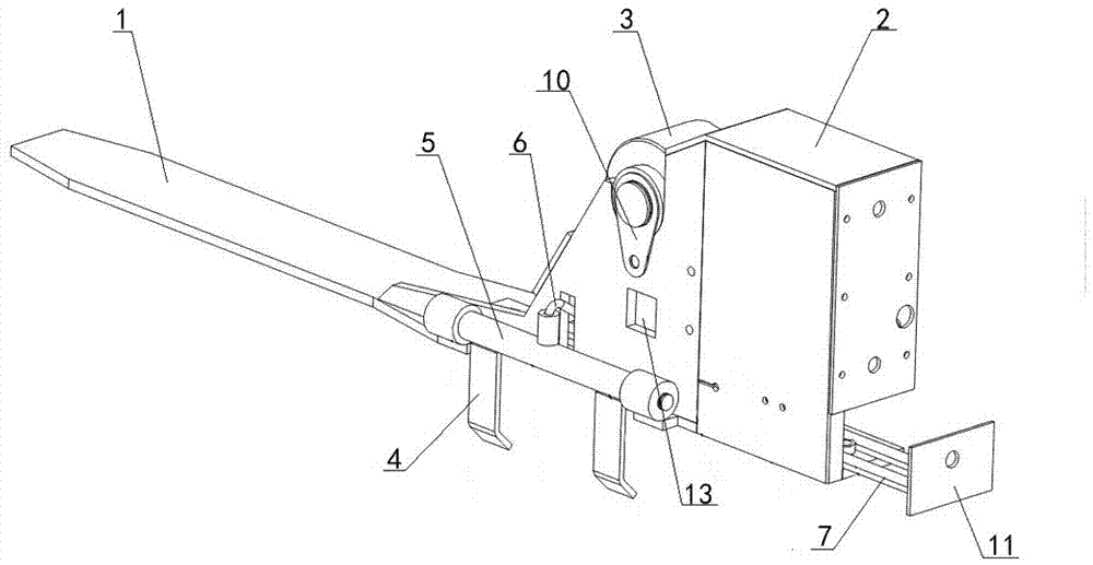 One-way anti-slip device for railway vehicle