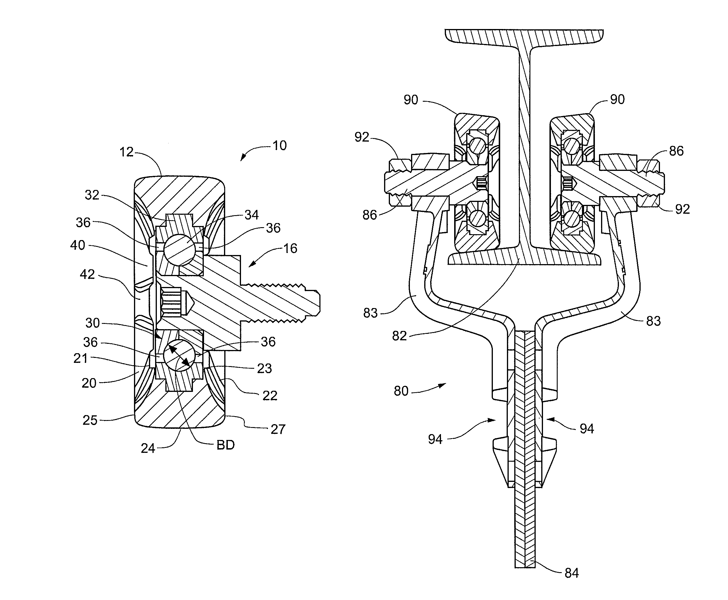 Trolley wheel technology