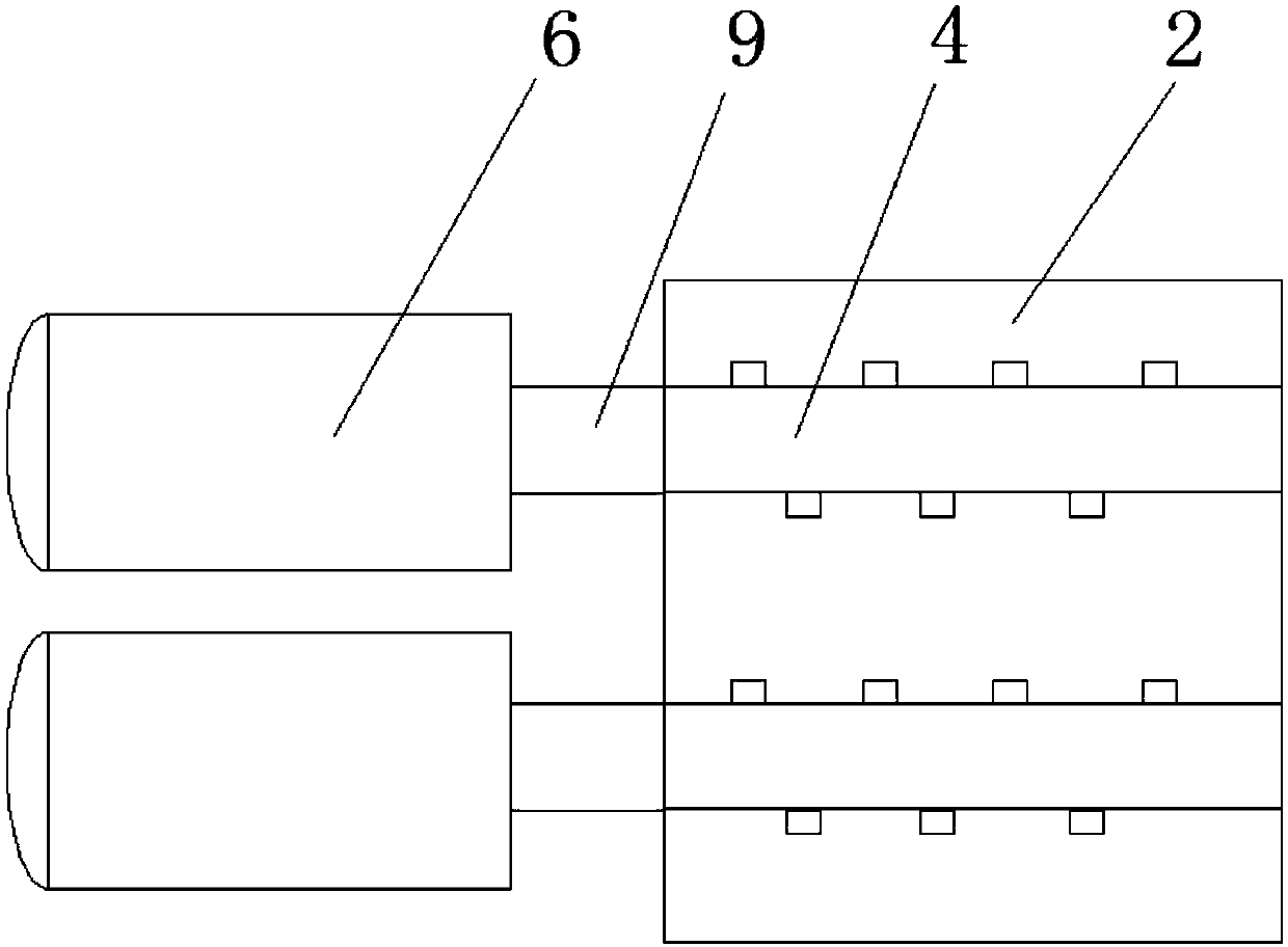 Chemical solid-liquid material feeding device