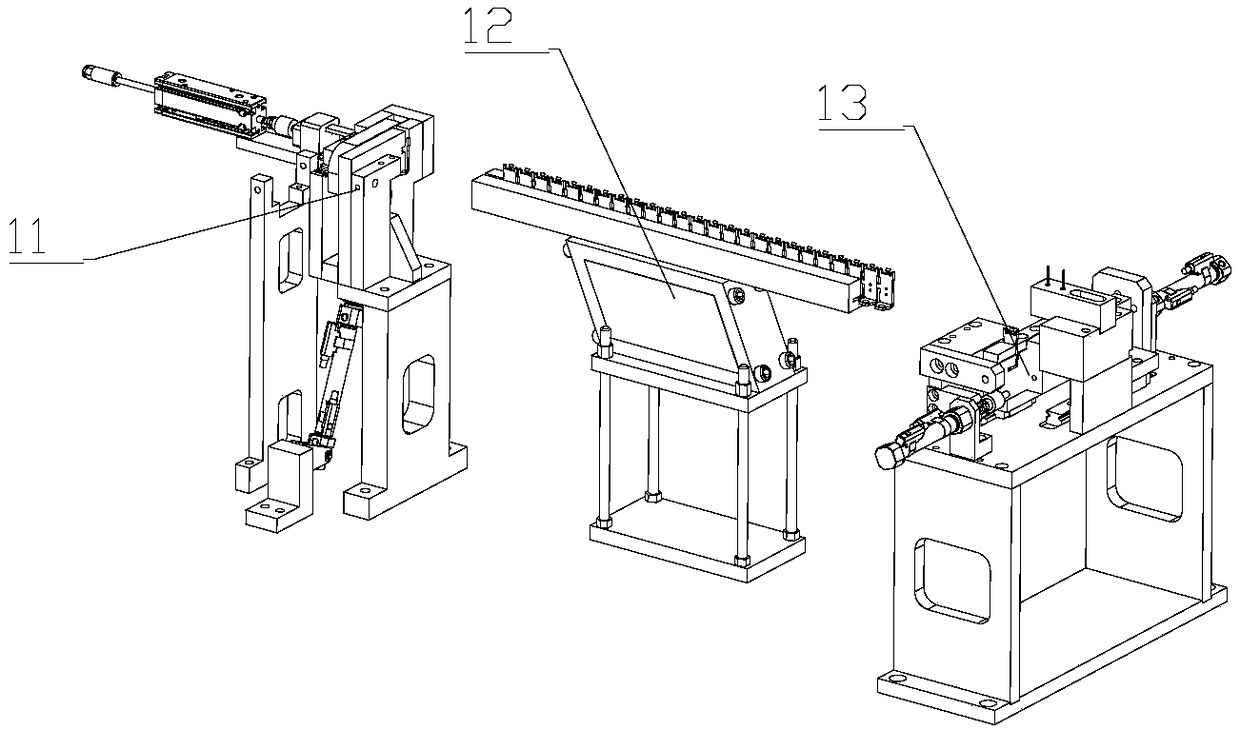 Inductance component automatic assembly device